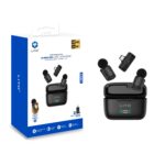 Lito LM03 Professional AI Wireless Lavalier Microphone for Live Streaming & Vlogging