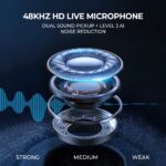 Lito LM03 Professional AI Wireless Lavalier Microphone for Live Streaming & Vlogging - Image 6