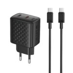 Lito LC22T Gan 45W Fast Charger With Type-C To Type-C Cable