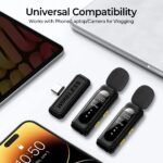 Lito LM02 Professional Wireless Lavalier Microphone for Smartphone Recording - Image 3