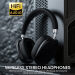 LITO LE05 PRO ANC Bluetooth Headset - Black - Image 2