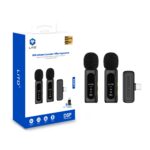 Lito LM02 Professional Wireless Lavalier Microphone for Smartphone Recording