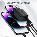 LITO LC17T Gan 30W Fast Charger With Type-C to Type-C Cable - Image 4