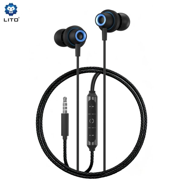LITO LF05A In-Ear Wired Earphones (AUX - Connector)