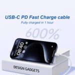 LITO PD60W Type-C to Type-C Braided Charging Cable - 2M - Image 4