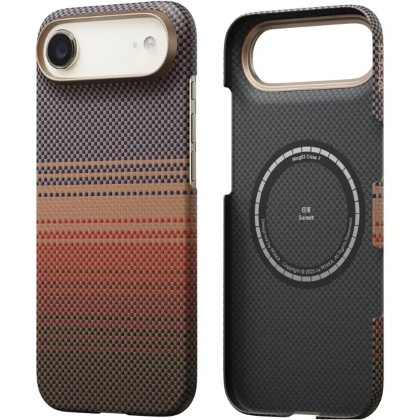 iPhone 17 Air Pitaka Ultra Slim MagSafe Edge Case – Sunset