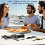 Baseus EnerGeek GP12 Fast Charging Portable 20800mAh Powerbank 145W with Digital Display - Image 9