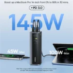 Baseus EnerGeek GP12 Fast Charging Portable 20800mAh Powerbank 145W with Digital Display - Image 8