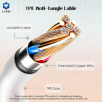 Lito LF01T In-Ear Earphone with Type-C Connector - Image 5