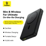 Baseus EnerFill FM12 Qi2 Magnetic Power Bank 10000mAh 22.5W - Black - Image 8