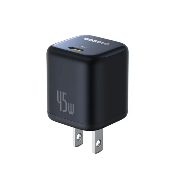 Baseus PicoGo 45W Fast Charger With Type-C Cable - Black