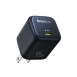 Baseus PicoGo 45W Fast Charger With Type-C Cable - Black - Image 2