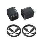 Baseus GaN6 USB-C 45W Charger Pack of 2 With Cable