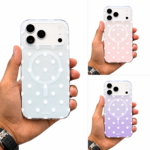 iPhone 17 Pro Max / 16 Pro Max Polka Dots Premium Ladies Putlaka Protective Case