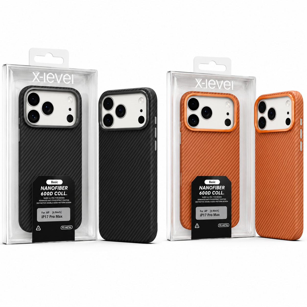ChatGPT Image Jul 18, 2026, 02_04_14 AM iPhone 17 Pro Max / 17 Pro / 16 pro Max X-Level Nano Fiber 600D Series Protective Case - Image 1