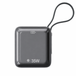 LITO LP12 35W 10000mAh Fast Charging Mini Power Bank with Built-in Type-C Cable