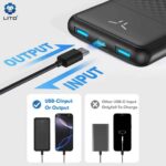 Lito LP11 High Capacity Portable Charger Fast Charging 10000mah Slim Power Bank - Image 3