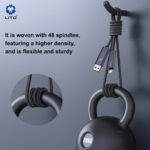 Lito LD21 Magnetic 4 in 1 100w Fast Charging Cable - Image 3