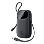 Baseus EnerFill FC31 Qpow 3 20000mAh Power Bank 45W Fast Charging Digital Display With Lightning And Type-C Built-in Dual-Cable
