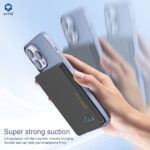 LITO LP07 15W Ultra Thin 3in1 Magnetic 5000mAh Power Bank - Black - Image 4
