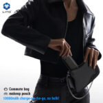Lito LP10 22.5w Fast Charging Portable Slim Mini Powerbank 10000mah for mobile phone with cable - Image 4
