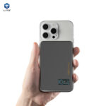 LITO LP07 15W Ultra Thin 3in1 Magnetic 5000mAh Power Bank - Black - Image 2