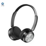 LITO LE07 Sports Bluetooth Headset Lightweight Comfort and Hi-Fi Sound with Noise Cancelling Microphone – Black/Silver