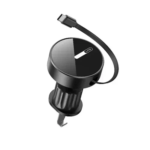 LITO15WMagneticWirelessChargingCarMountPhoneHolderLT-W06Three-Egypt.com_1 LITO LT-W06 Magnetic Wireless Charging Car Phone Holder (15W) - Image 1