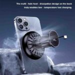 LITO LT-W07 15W Magnetic Wireless Charging Car Mount Phone Holder - Image 3