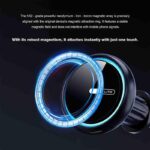 LITO LT-W07 15W Magnetic Wireless Charging Car Mount Phone Holder - Image 5