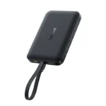 Baseus EnerFill FM11 Magnetic Wireless 15W Power Bank with Built-in USB-C Cable 10000mAh - Cosmic Black