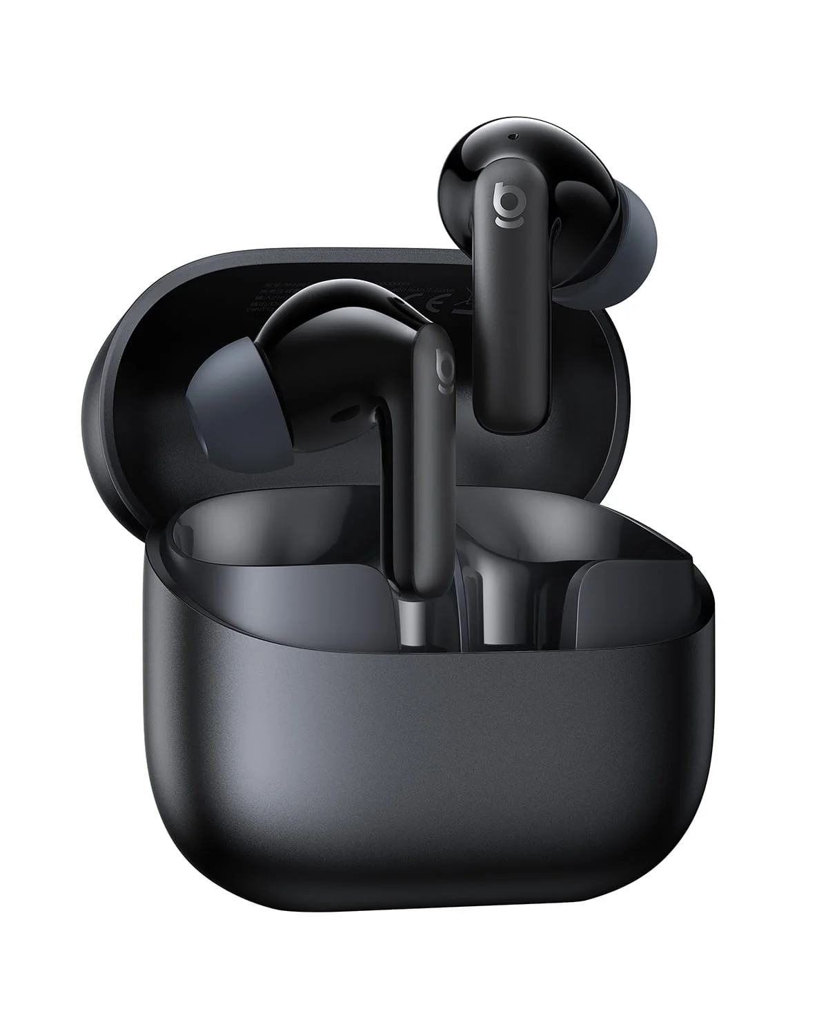 OS·A0010704·Bass-BP1-NC-In-Ear-True-Wireless-Earbuds·N_A·Plane·White-background-image·1200_1500·Bass-BP1-NC-入耳式真无线蓝牙耳机·12·平面·白底图·1200-黑色-3-1 Baseus Bass BP1 Noise Cancelling In-Ear True Wireless Earbuds - Image 1
