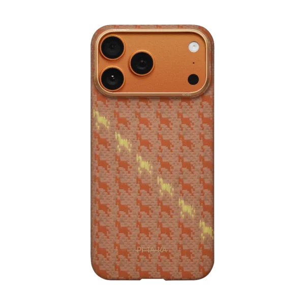 iPhone 17 Pro Max /17 Pro Pitaka Happiness Rides Series Ultra Slim MagSafe Edge Case