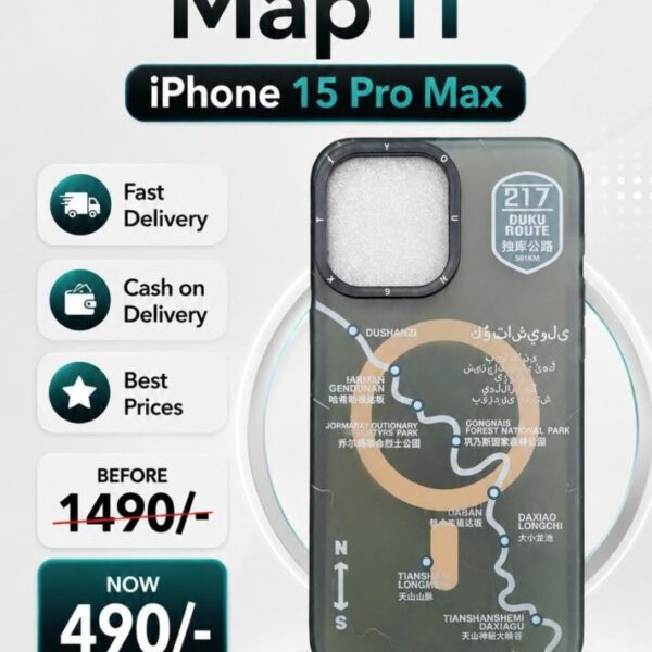 iPhone 15 Pro Max Youngkit 217 DUKU Route MagSafe Case – Black