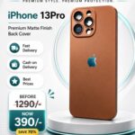 iPhone 13 Pro Premium AG Matte Glass Protective Case with Camera Protection