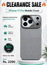 iPhone 17 Pro Premium Metal Camera Guard Frosted Protective Case - Image 2