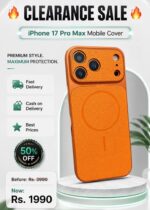 iPhone 17 Pro Max Artificial Leather Feel Texture MagSafe Phone Case