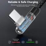 LITO LD13CL 30W Super Charging Type-C to Lightning Metal Cable - Image 2