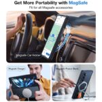 Torras Guardian Series Case for Samsung Galaxy Z Fold 6 MagSafe Compatible - Black - Image 4
