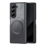 Aimo Mag Series MagSafe Compatible Phone Case for Samsung Galaxy Z Fold 6 – Transparent Black - Image 2
