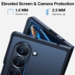 Torras Guardian Series Case for Samsung Galaxy Z Fold 6 with S-Pen Slot & MagSafe Compatible - Black - Image 2