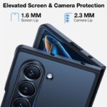 Torras Guardian Series Case for Samsung Galaxy Z Fold 6 MagSafe Compatible - Black - Image 2