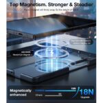 Torras Guardian Series Case for Samsung Galaxy Z Fold 6 MagSafe Compatible - Black - Image 5