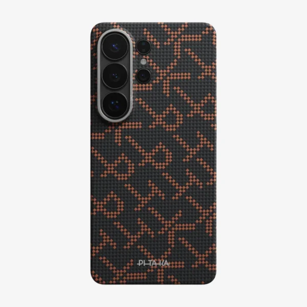 Samsung Galaxy S26 Ultra Pitaka Monogram Series MagSafe Edge Case