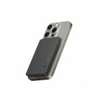 LITO LP07 15W Ultra Thin 3in1 Magnetic 5000mAh Power Bank - Black - Image 3