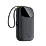Baseus EnerFill FC31 Qpow 3 20000mAh Power Bank 45W Fast Charging Digital Display With Lightning And Type-C Built-in Dual-Cable - Image 5