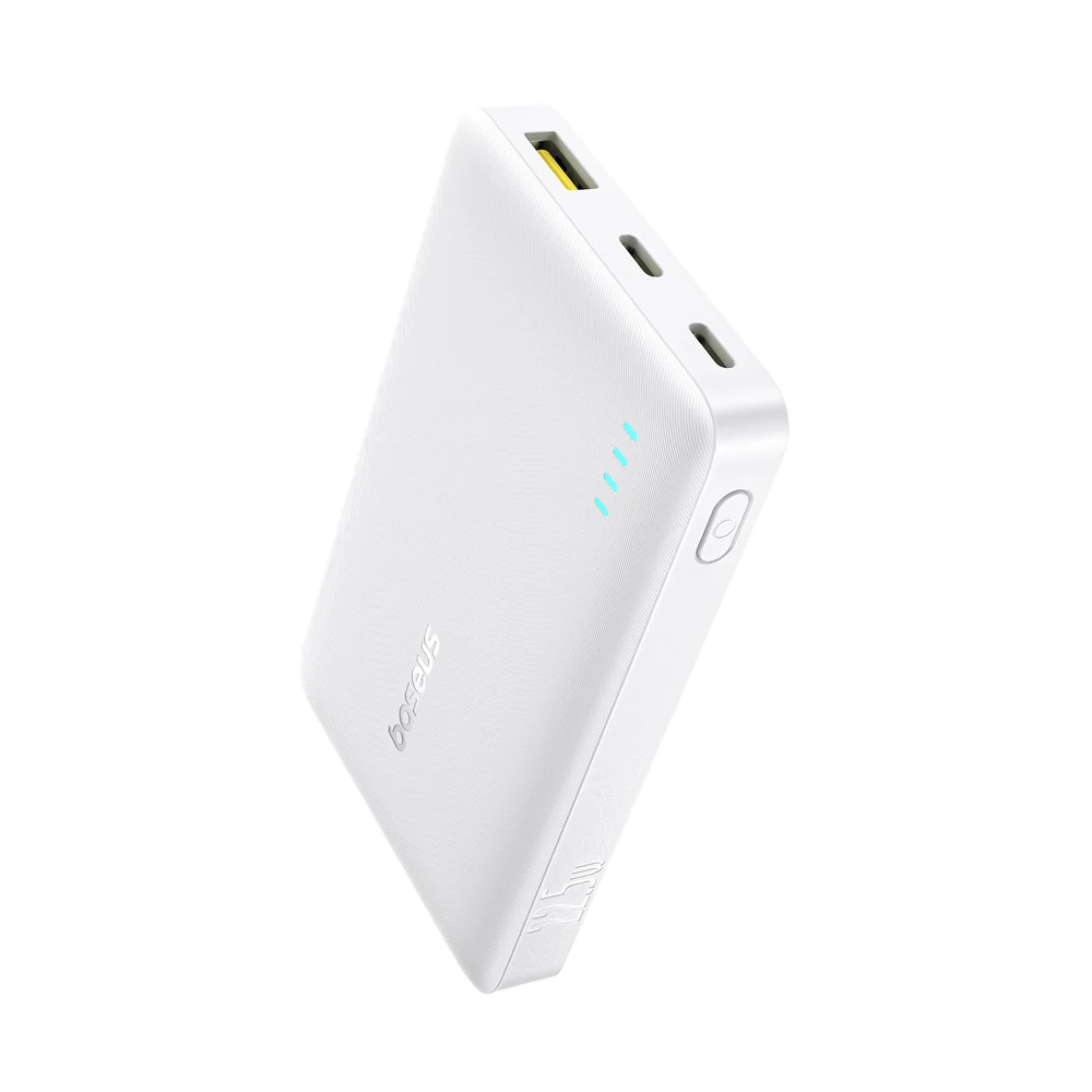 0__2__a2d8768661b145fda268cf1f6cb65f49 Baseus Enerfill FP21 Fast Charging Power Bank 10000mAh 22.5W - White - Image 1