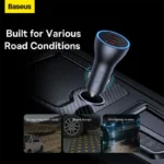 Baseus Golden Contactor Pro Triple Fast Charger Car Charger 65W - Image 4
