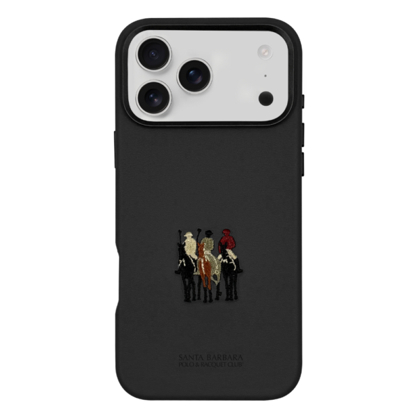 iPhone 17 / 18 Pro Max Santa Barbara Polo Racquet Club Justin Series MagSafe Protective Case - Black