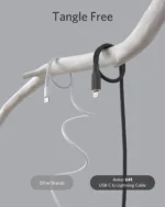 Anker 641 Type-C to Lightning Flow Silicone Fast Charging Cable 2M - Black - Image 5